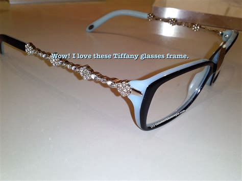 tiffany eyeglass frames with rhinestones.